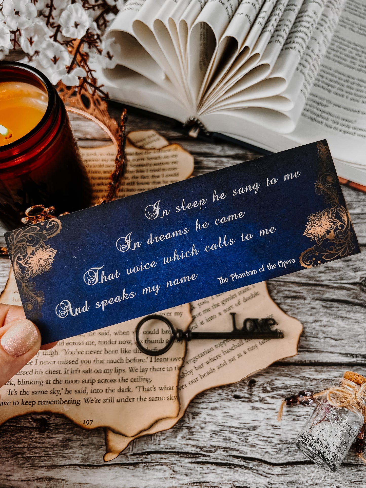 Phantom of the Opera Quote Bookmark