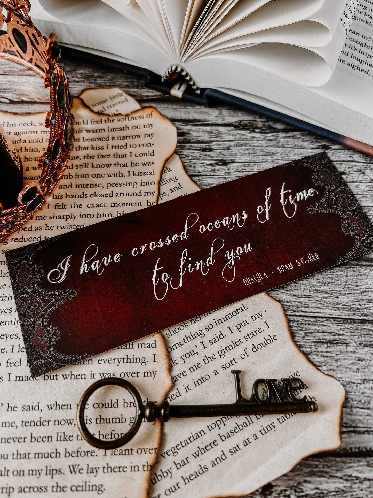 Dracula Quote Bookmark