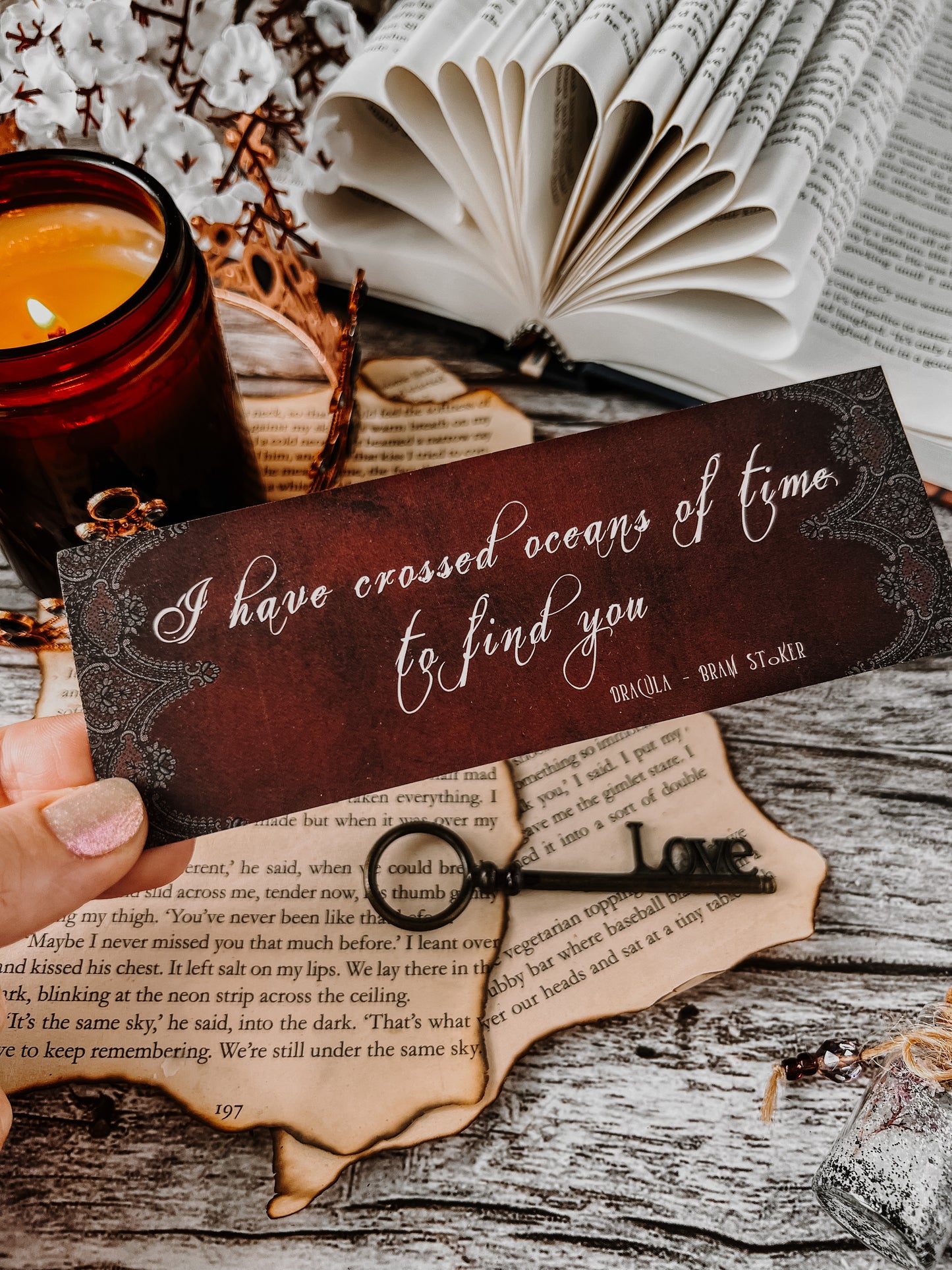Dracula Quote Bookmark