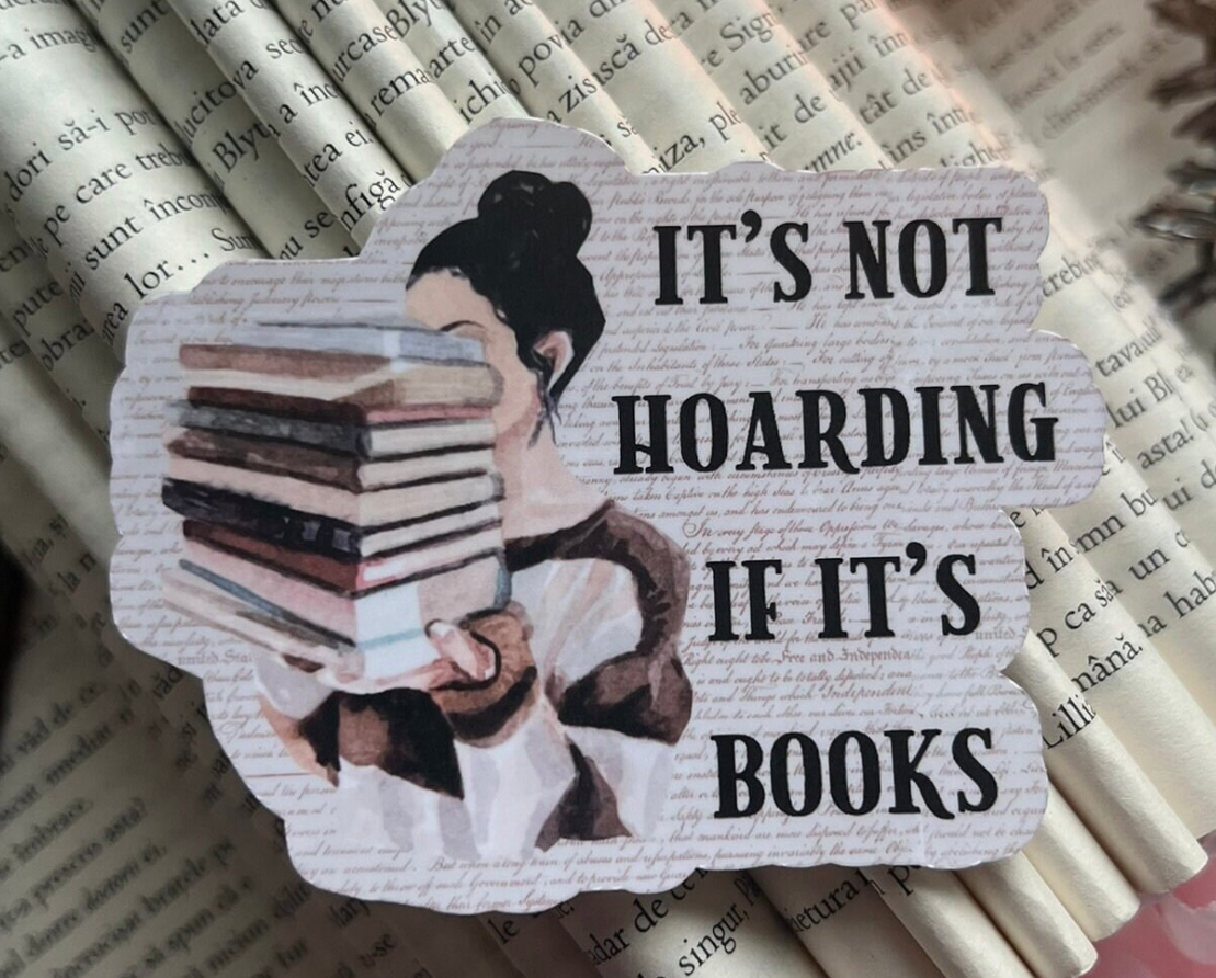 Bookish Sticker